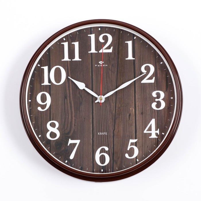 Часы настенные, интерьерные Эко, дискретный ход, d-29 см часы настенные герб дискретный ход d 29 см бордовый обод