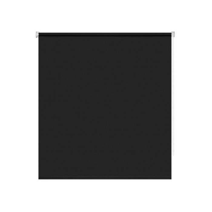 Рулонная штора Decofest «Плайн», 60х160 см, цвет чёрный графит
