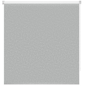 Рулонная штора блэкаут Decofest «Айзен», 100х160 см, цвет серебристый