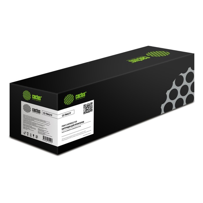 

Картридж Cactus CS-TN421Y TN-421Y, для Brother HL-L8260CDW/HL-L8360CDW, 1800стр, жёлтый