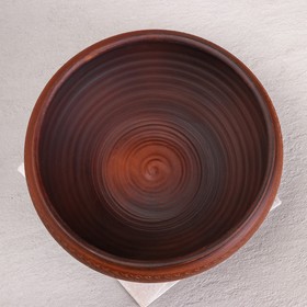 

Жаровня "Домашняя", гончарная, декор, красная глина, 6 л