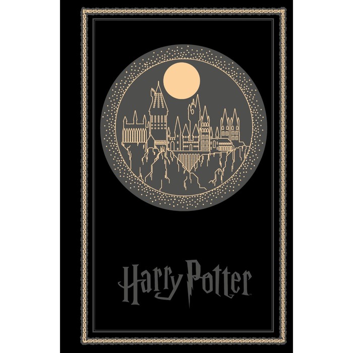 Блокнот Гарри Поттер. Хогвартс, А5, 192 страницы блокнот гарри поттер хогвартс а5 192 стр цветной блок обложка из красной кожи с золотым тиснением