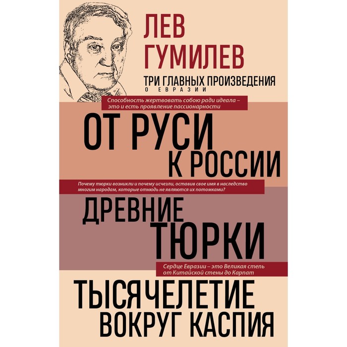 От Руси к России. Древние тюрки. Тысячелетие вокруг Каспия. Гумилёв Л.Н.