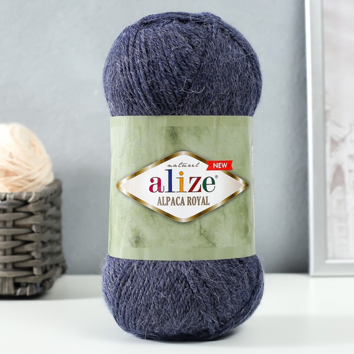 

Пряжа "Alpaca Royal New" 15% альпака, 30% шерсть, 55% акрил 250м/100гр (203)