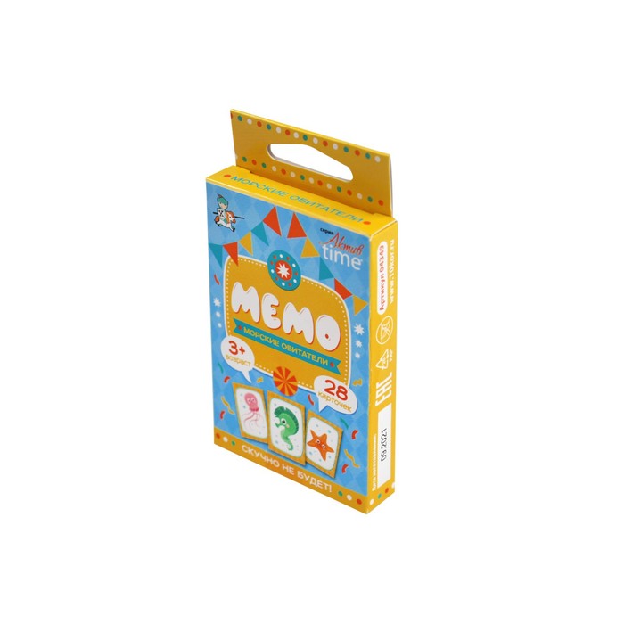 

Настольная игра «МЕМО. Морские обитатели»