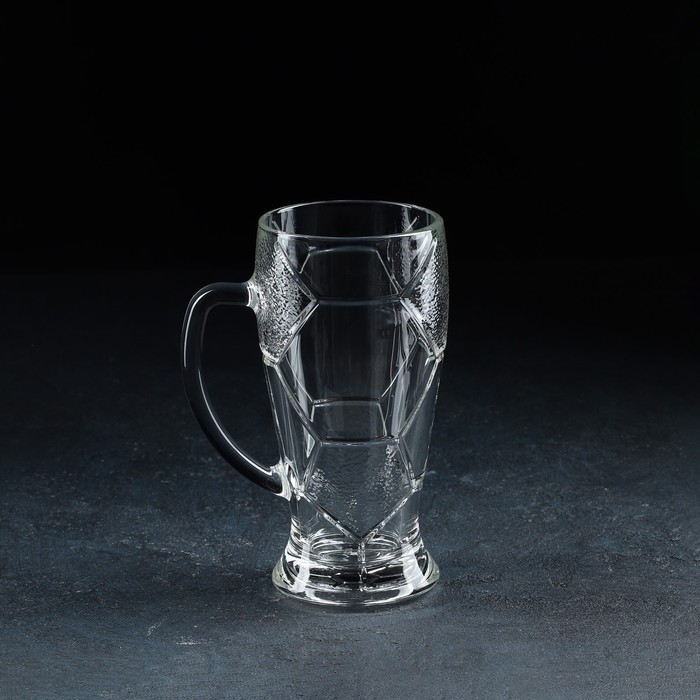 Кружка стеклянная для пива «Лига», 500 мл кружка стеклянная для пива кристалл 500 мл цвет перламутровый