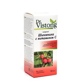 

Сироп Dr. Vistong «Шиповник с витамином С», 150 мл