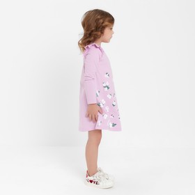 

Платье для девочки, цвет сиреневый, рост 122 см