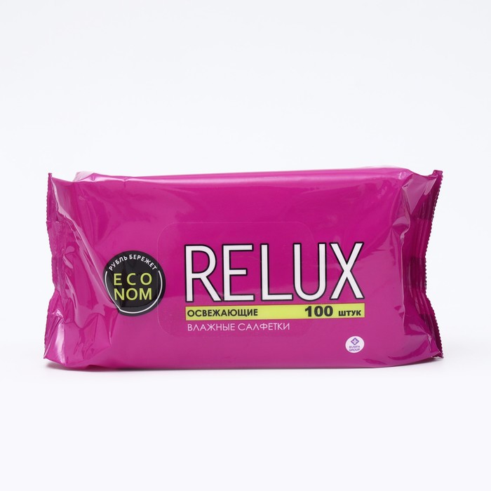 Cалфетки влажные Relux, освежающие, 100 шт