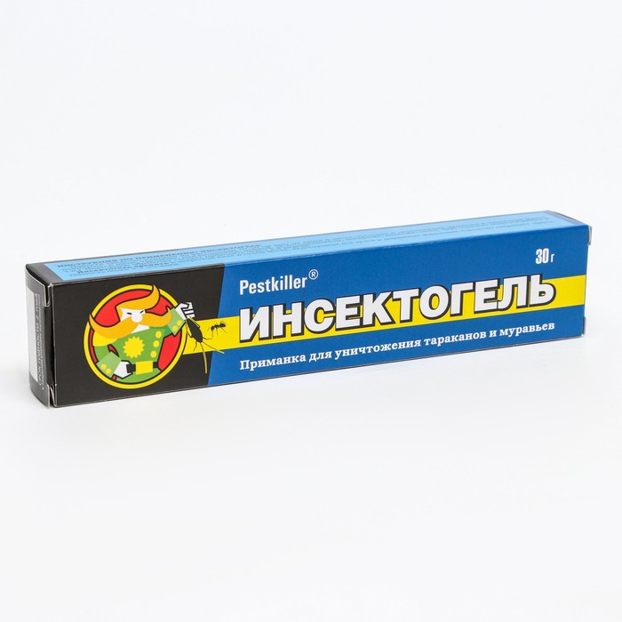 

Гель от тараканов "Инсектогель", коробка, 30 г