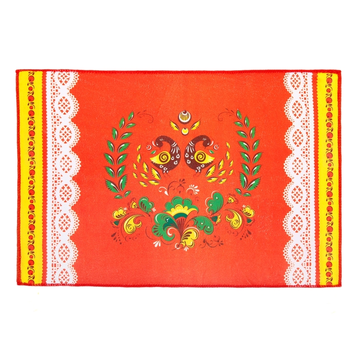 Полотенце микрофибра "Collorista" Русская краса 40х60 см, 100% п/э, 170 гр/м2