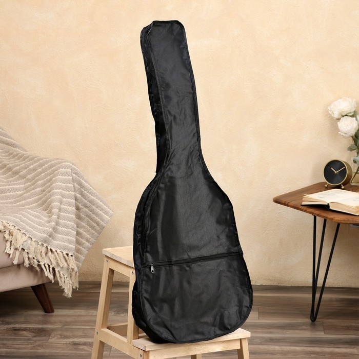 Чехол для гитары, черный, 105 х 41 см