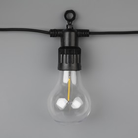 

БЕЛТ ЛАЙТ DECOR. "Лампочки", IP44, 5 м, Н.Т. 2W, шаг 50 см,10 ламп, 220V, Т/БЕЛЫЙ