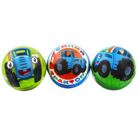 Мягкий мяч, Синий трактор, диаметр 6,3 см, МИКС Ош