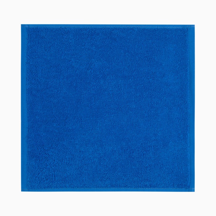 фото Полотенце махровое "этель" 30х30 см, цвет синий, 100% хлопок, 340 г/м2