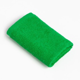Полотенце махровое "Этель" 30х30 см, цв.ярко-зелёный,100% хлопок, 340 г/м2