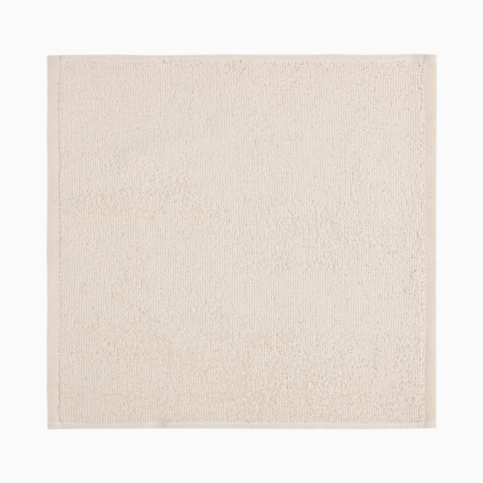 

Полотенце махровое "Этель" 30х30 см, цвет слоновая кость, 100% хлопок, 340 г/м2