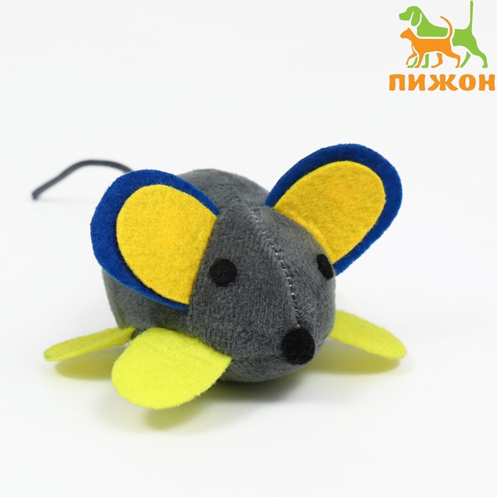 

Игрушка вибрирующая, 6 см, серая