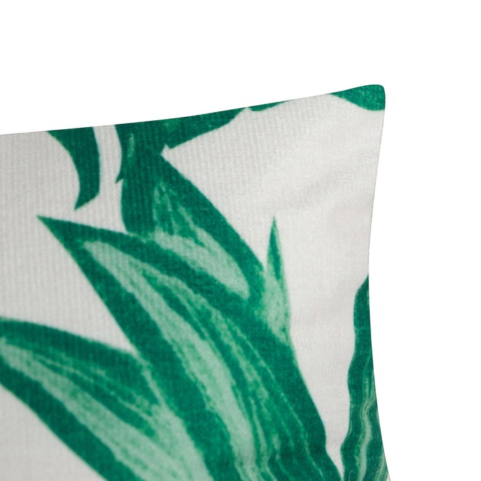 фото Подушка этель tropics, 40х40 см, 100 п/э, велюр