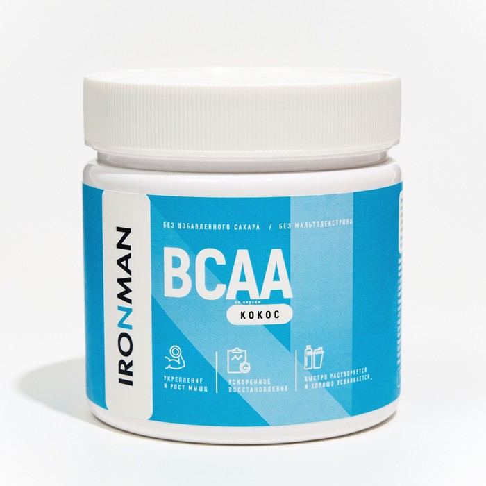 фото Bcaa "ironman" , кокос, 200 г