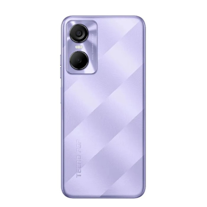 

Смартфон Tecno POP 6 Pro, 6.6", IPS, 2 Гб, 32 Гб, 8 Мп, 5000 мАч, фиолетовый