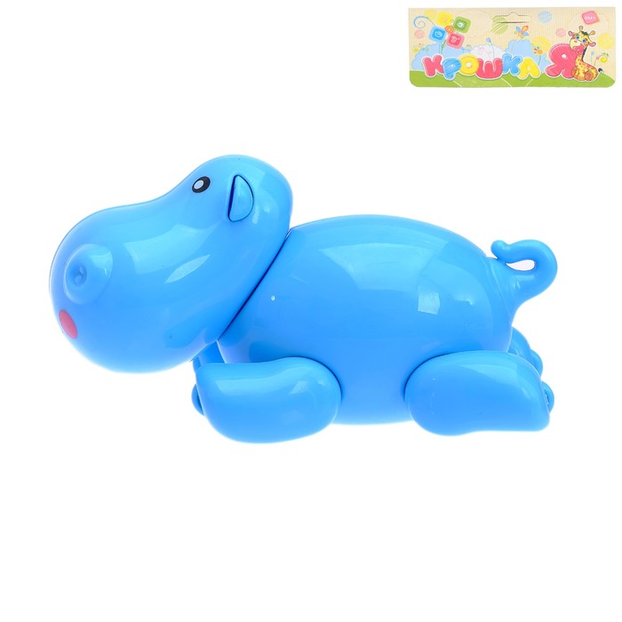 Игрушка «Бегемотик» с подвижными лапами и головой