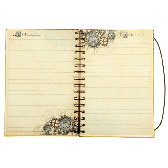 Подарочный набор "Признаки мозговой активности": ежедневник в твёрдой обложке, 96 листов и ручка