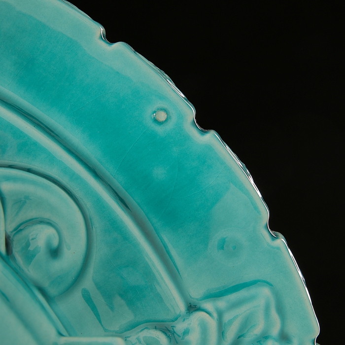 Ваза интерьерная "Гардинье", бирюзовая