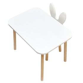 

Комплект из детского стола и стула «Скандик Абвиль», Зайка