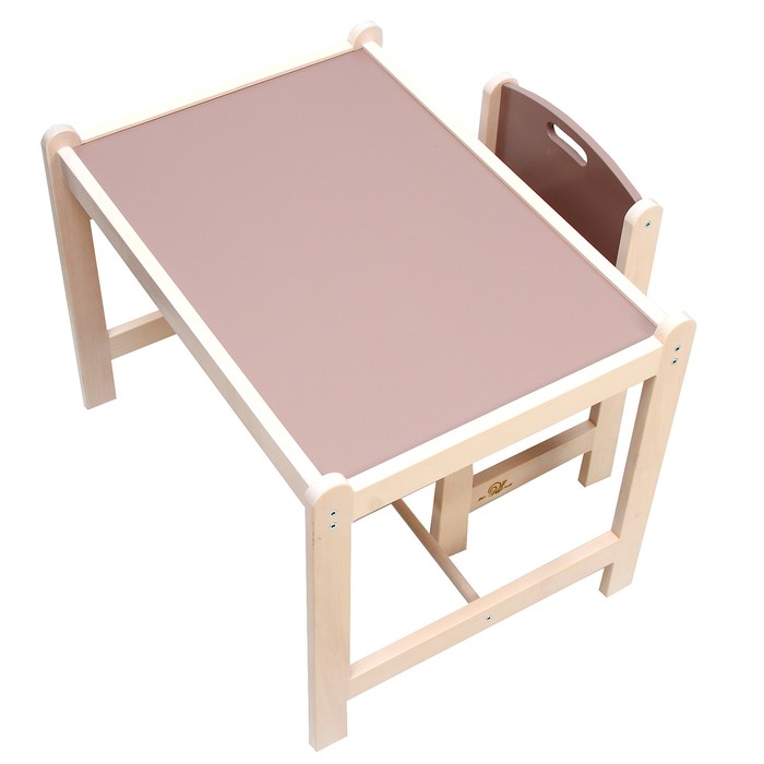 Набор детской мебели: стол + стул, «Каспер», бежевый