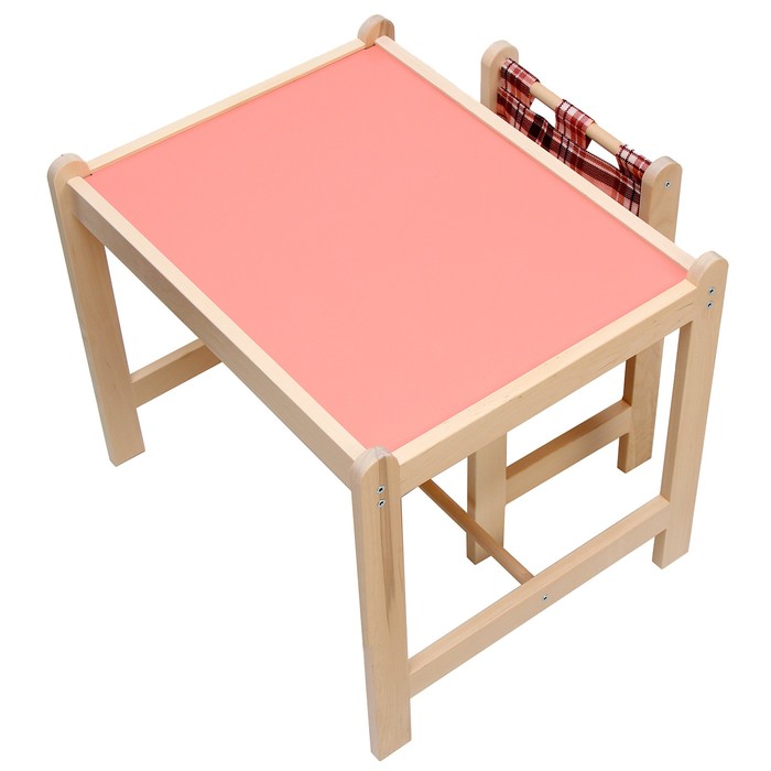 Набор детской мебели: стол + стул «Каспер», «Симпатия розовая»