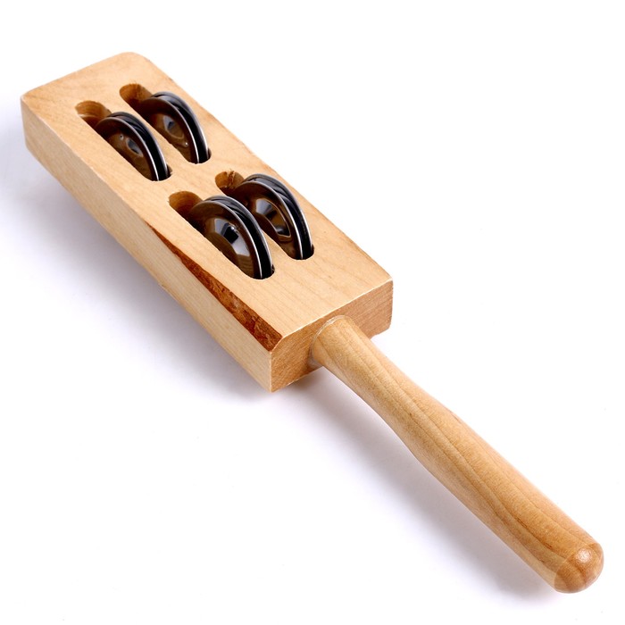 Детский ударный инструмент «Погремушка» 22,5 × 4 × 2 см