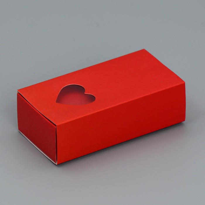 Коробка под бижутерию, упаковка, «Красная», 10 х 5 х 3 см