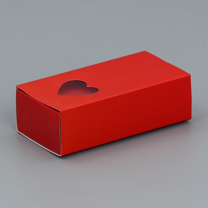 Коробка под бижутерию «Красная», 10 × 5 × 3 см