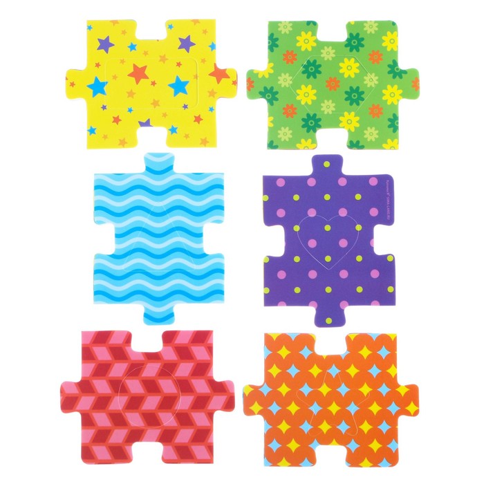 Развивающая игрушка - пазл для ванны «Цвета и формы»