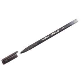 Ручка "пиши-стирай" гелевая Berlingo "Apex E", 0.5мм, трехгранная, стер/черный 265912