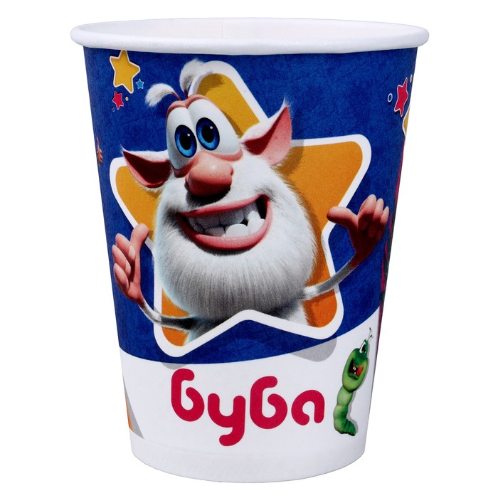 

Стакан бумажный «Буба», в наборе 6 штук