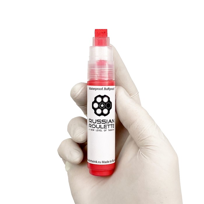

Маркер Russian Roulette 10mm 25мл "Red paint"