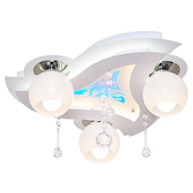 

Светильник 8437/3WT RC WT MIXLED, E27 3x40Вт, цвет белый