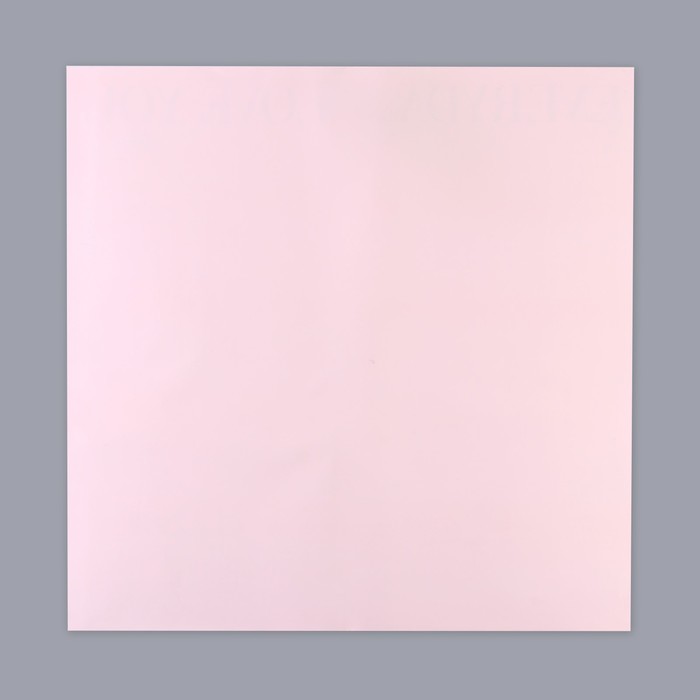 Бумага влагостойкая двухсторонняя «Love you», розовый, 58 × 58 см