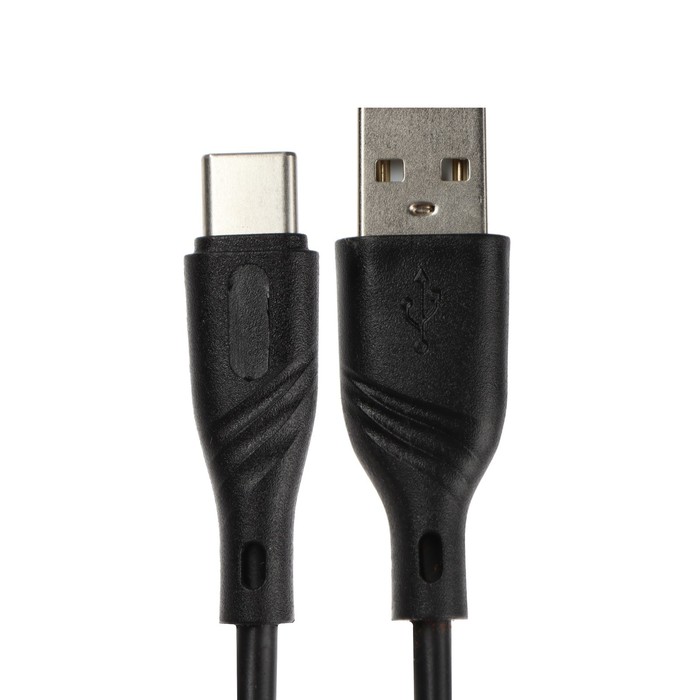 

Кабель Cablexpert CCB-USB2-AMCMO1-1MB, Type-C - USB, 3 А, 1 м, быстрая зарядка, черный