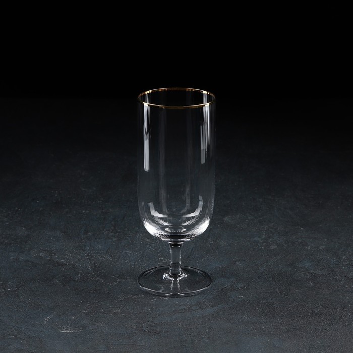 Бокал стеклянный Magistro «Руно», 390 мл, 17,5×7 см бокал стеклянный для вина magistro золотой лист 300 мл 7×19 5 см