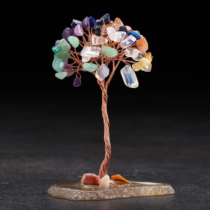 Сувенир "Дерево жизни", натуральный камень, 10 см