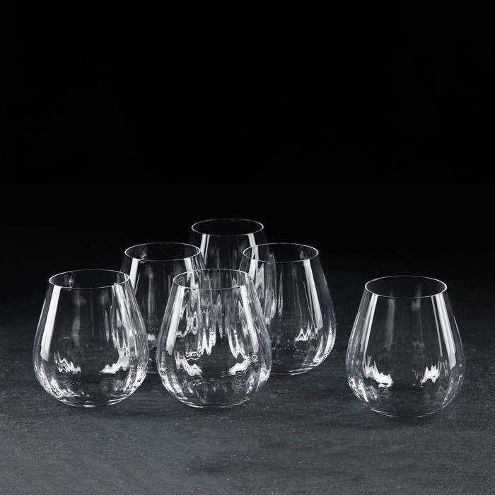 Набор стаканов для виски Columbia optic, 380 мл, 6 шт набор стаканов для виски rcr alkemist 380 мл 6 шт