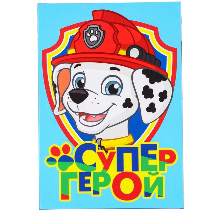 Коробка складная "Супер герой", 16х 23х7,5 см, PAW PATROL