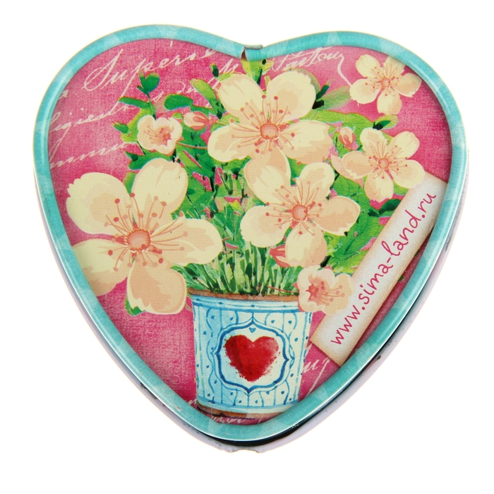 Шкатулка-сердце "Счастья и радости"