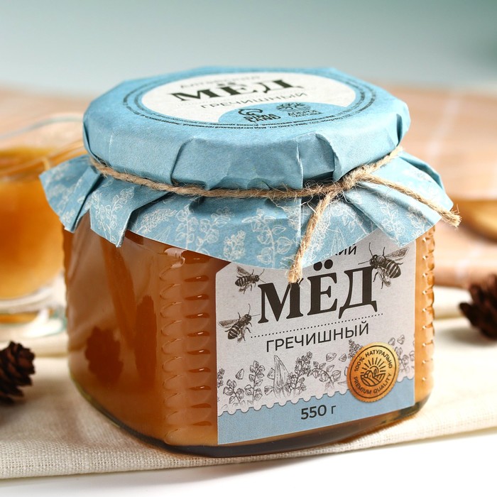 

Алтайский мёд «Гречишный», 550 г.