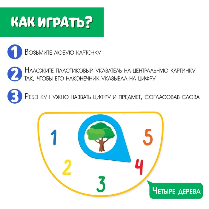 

Развивающий набор «Один, два, много»