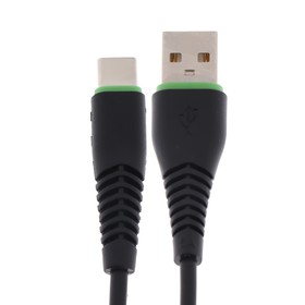 

Кабель Maimi X29, Type-C - USB, 5 A, 1 м, чёрный