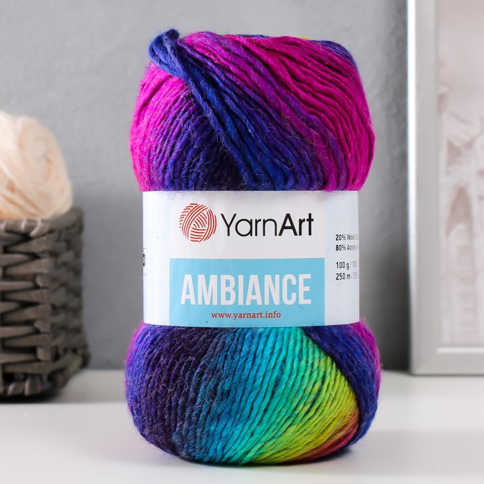 

Пряжа "Ambiance" 80% акрил, 20% шерсть 250м/100г (153)